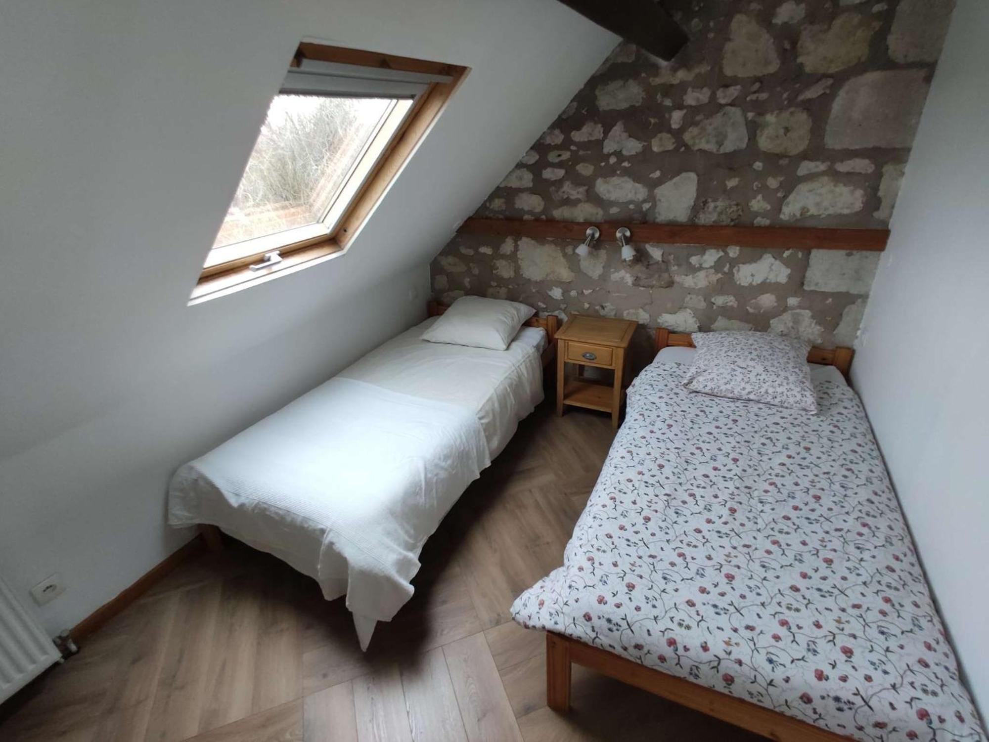 Gites Les Volets Rouges D'Allonnes Allonnes  Quarto foto